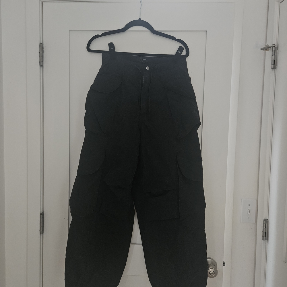 Black Cargo Pants ENTIRE STUDIOS